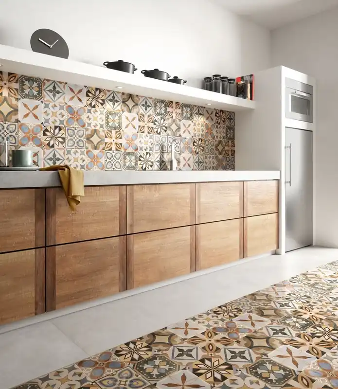 Pavimento rivestimento 20x20 Mix Ceramica Sant Agostino Patchwork Colors CSAPCOMX20 Pagamento Sicuro