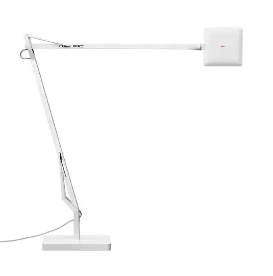 Flos Kelvin Edge Base Lampada da tavolo orientabile Bianco F3452009 Esclusivo
