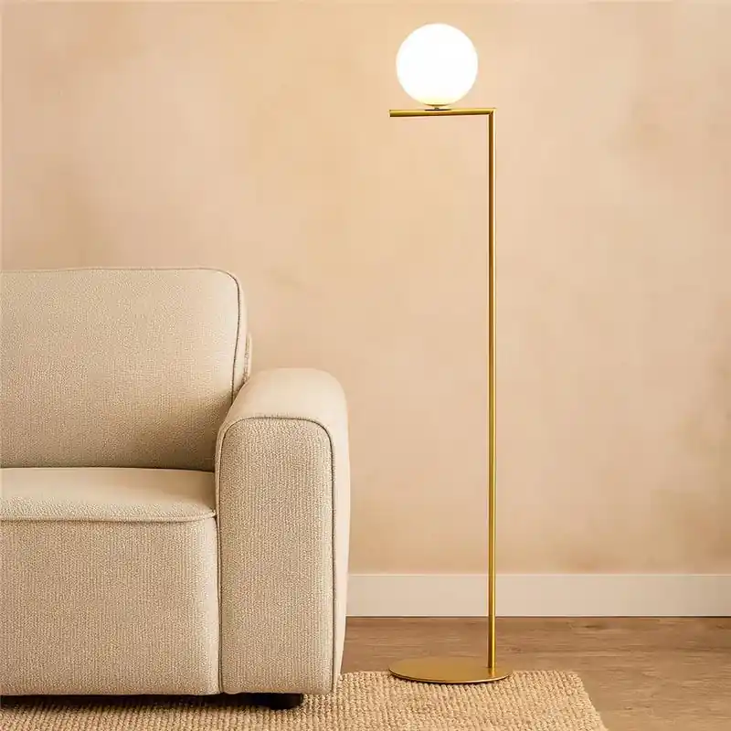 Flos IC Lights Floor 1 Lampada da pavimento Ottone Spazzolato F3173059 Offerta Lampo