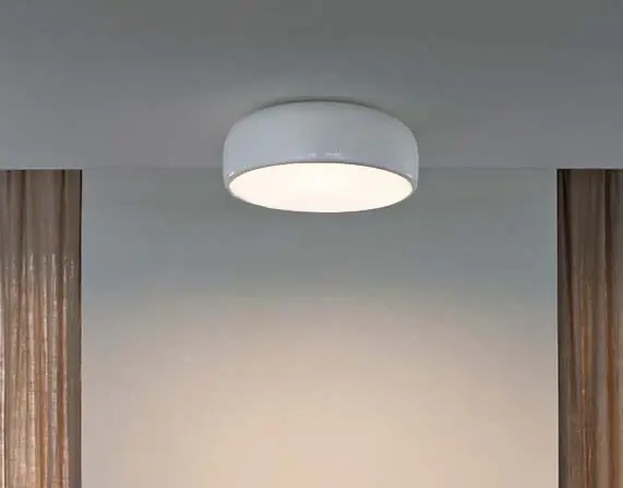 Non Perdere Flos Smithfield Ceiling Pro Lampada 60 cm a soffitto Bianco F1366009