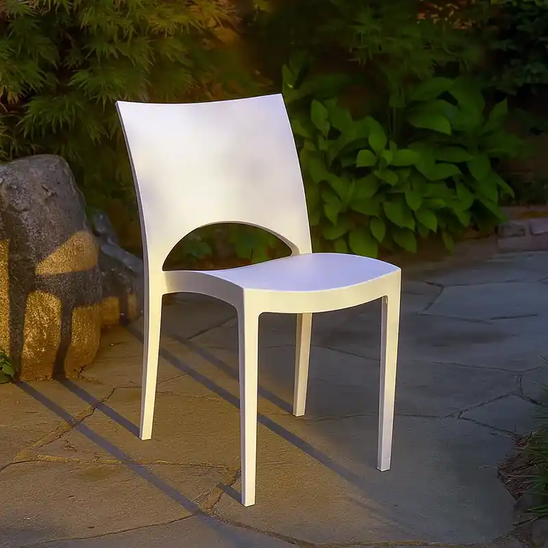 Sedia da esterno impilabile outdoor bianco Grandsoleil Paris Spedito Oggi