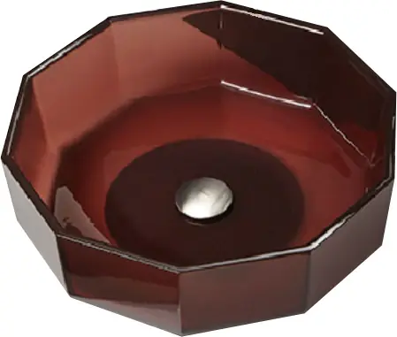 Occasione Imperdibile Antonio Lupi Opale Lavabo Decagonale 50 Cm In Cristalmood