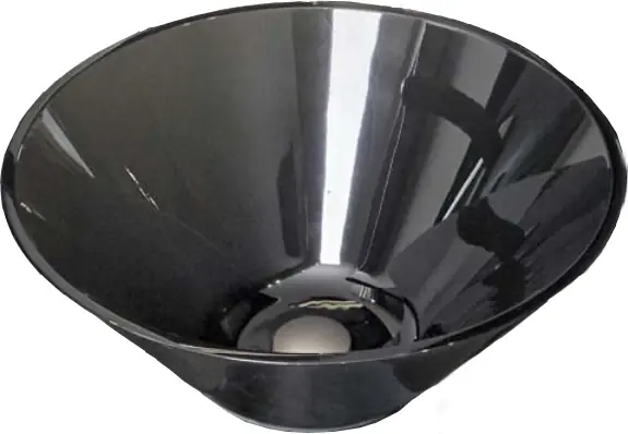 Ultima Occasione Antonio Lupi Lavabo Tondo 48 Cm Soprapiano in Cristalmood Albume11