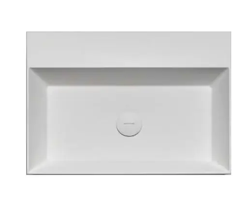 Antonio Lupi Gesto Lavabo 40x54 In Flumood bianco Vendita Finale