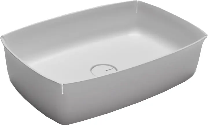 Prezzo Scontato Antonio Lupi Bloom Lavabo 61x41 Rettangolare In Flumood bianco