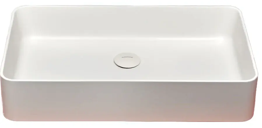 Antonio Lupi Velo Retto Lavabo 63x38 Rettangolare In Flumood bianco Miglior Prezzo