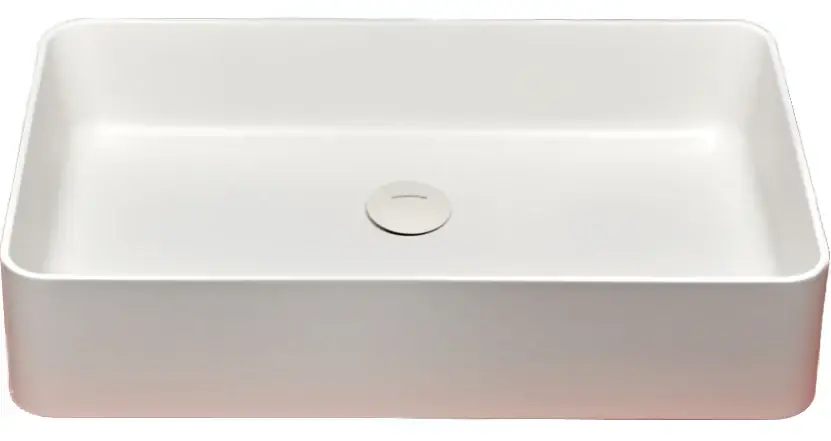 Antonio Lupi Velo Retto Lavabo 50x38 Rettangolare In Flumood bianco Promo Stagionale