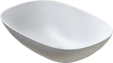 Antonio Lupi Velo Lavabo 35x54 ovale In Flumood bianco Promo Stagionale