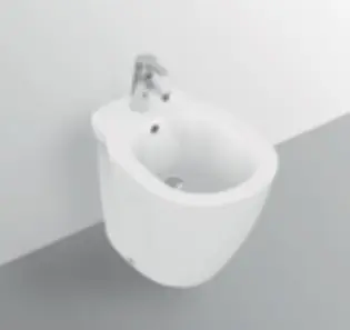 Bidet monoforo a Pavimento Bianco Europeo Connect E807861 Ideal Standard Ultimissimo Modello