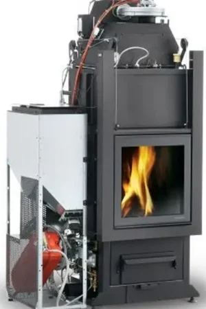 Caminetto a legna o pellet ad acqua con Caricamento A Sinistra Palazzetti Multifire NT Idro 22 Ultima Occasione