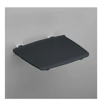 Koh-i-noor 5469Kn sedile doccia ribaltabile 35x32 a muro in alluminio e abs nero antracite Non Perdere
