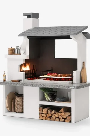 Palazzetti Trinidad 2 barbecue con grill extralarge e braciere laterale Più Venduto