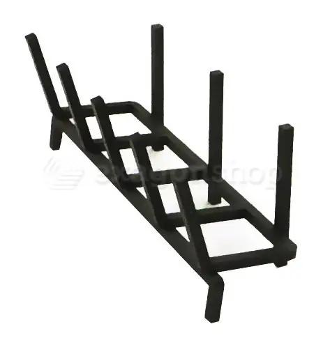 Palazzetti braciere 54x19 portalegna autoportante in acciaio Promozione Esclusiva