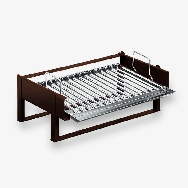 Offerta Palazzetti Griglia cottura 50x41 in acciaio con supporto e leccarda