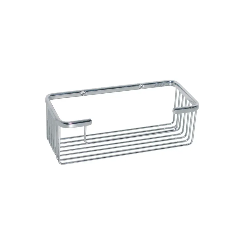 Affare Koh-i-noor 45809 cestino contenitore 23x10 rettangolare da incollare con supporti non inclusi cromo