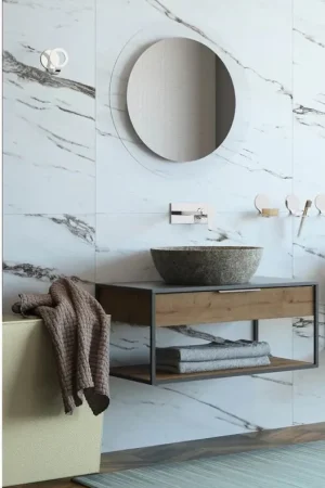Soddisfatti O Rimborsati Koh-i-noor Geometrie 4 specchio 70 cm tondo con illuminazione