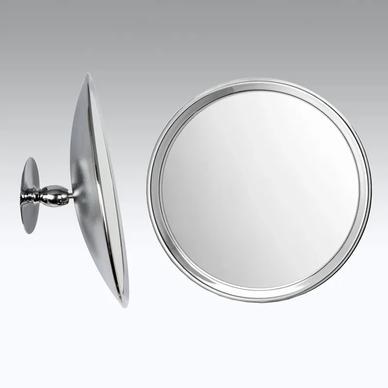Popolare Koh-I-Noor Specchio Ingranditore X6 Snodato Con Adesivo Su Specchio O Piastrelle Lisce In Ottone Cromo