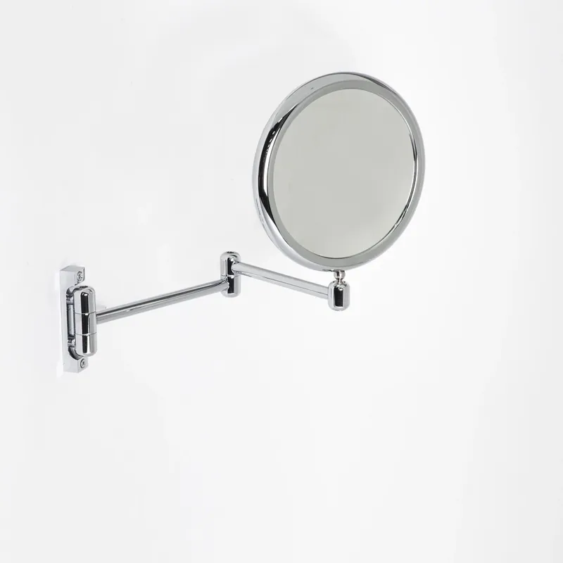 Subito Disponibile Koh-i-noor DOPPIOLINO specchio ingranditore x2 due braccia bifacciale 18 cm cromo