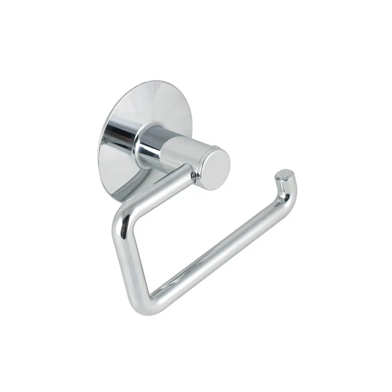 Affare Koh-i-noor Serie10 porta carta igienica a muro da incollo in abs e ottone cromato