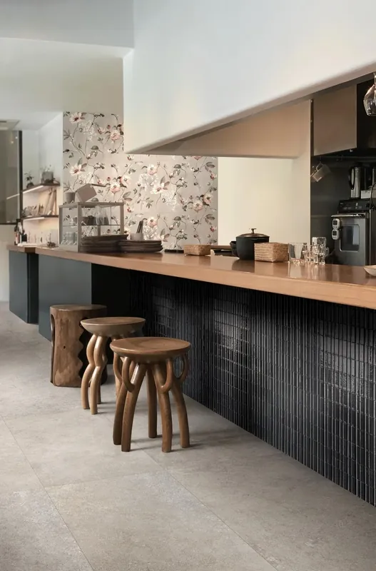 Offerta Del Giorno Ragno Kalkstone pavimento rivestimento 60x60 rettificato effetto pietra 9,5 mm in Gres fine porcellanato colorato in massa natural