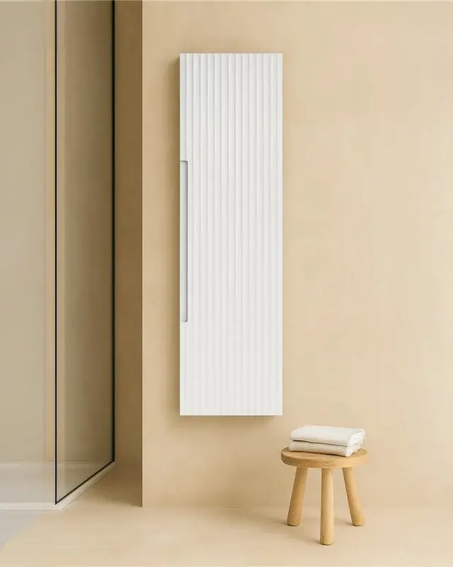 Offerta Colonna bagno 120x34 Mango bianco opaco reversibile