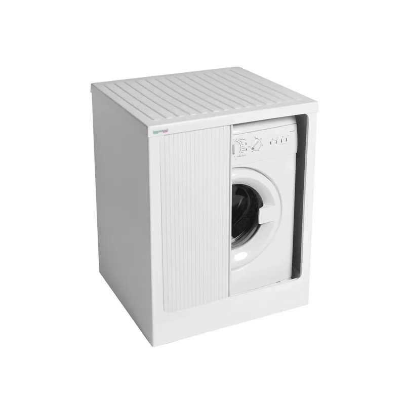 Prezzo Scontato Colavene Lavcril contenitore per lavatrice 72x68x91h con serrandina a scomparsa bianco