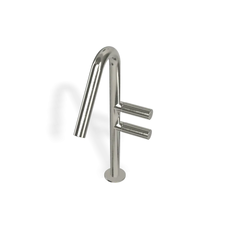Affare Treemme 22mm IT3053IS2GZZ miscelatore lavabo monoforo in acciaio inox satinato