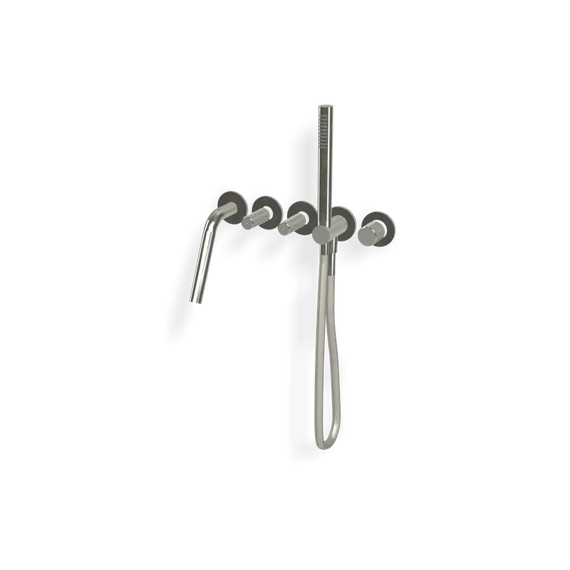 Treemme 5mm RWIT6005IS51 miscelatore vasca a muro monocomando senza parte incasso inox satinato Compra Oggi Stesso