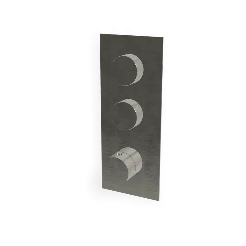Treemme 22mm RWIT6086IS35 miscelatore doccia termostatico a muro 2 uscite senza parte incasso inox satinato Acquista Ora