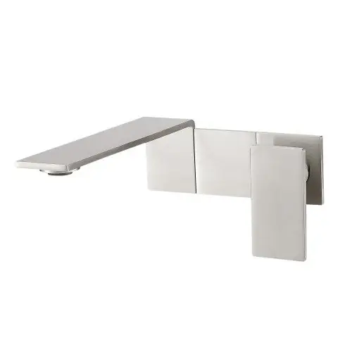 Super Prezzo Treemme 5mm RWIT2851IS97 miscelatore lavaboa muro senza parte incasso inox satinato