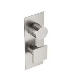 Treemme 5mm RWIT28A2IS03 Miscelatore doccia monocomando con deviatore a 2 uscite senza parte incasso in acciaio inox satinato Prezzo Di Fabbrica