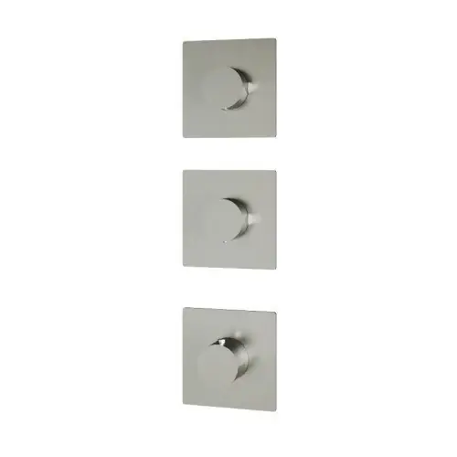 Sconto Treemme 3.6 RWIT2574IS01 miscelatore doccia termostatico a muro 2 uscite senza parte incasso inox satinato