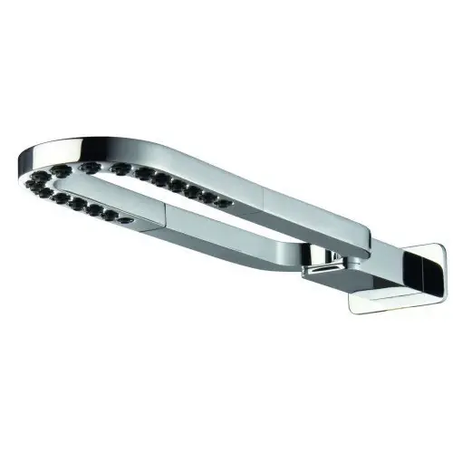 Treemme Philo RWIT7007CC01 soffione a parete 442 mm con aeratori in ottone cromo Super Prezzo