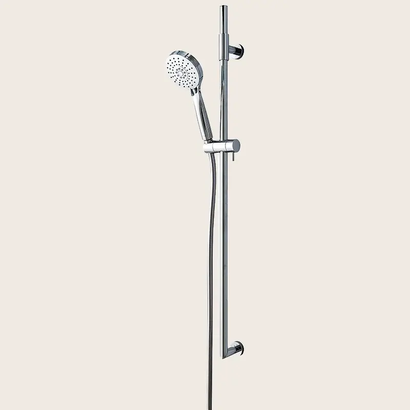 Reso Gratuito Treemme Los asta doccia 91 cm con doccetta saliscendi senza presa acqua cromo