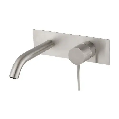 Occasione Imperdibile Treemme 40mm miscelatore lavabo a muro senza parte incasso inox satinato