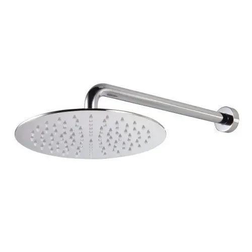 Acquista Ora Treemme T30 soffione doccia 25 cm tondo a parete anticalcare con braccio cromo