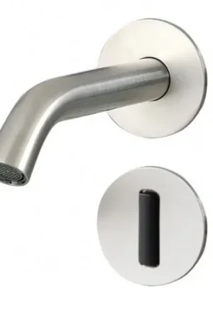 Compra Oggi Stesso Treemme 40mm RWIT1395IS02 miscelatore lavabo elettronico con fotocellula senza parte incasso inox satinato