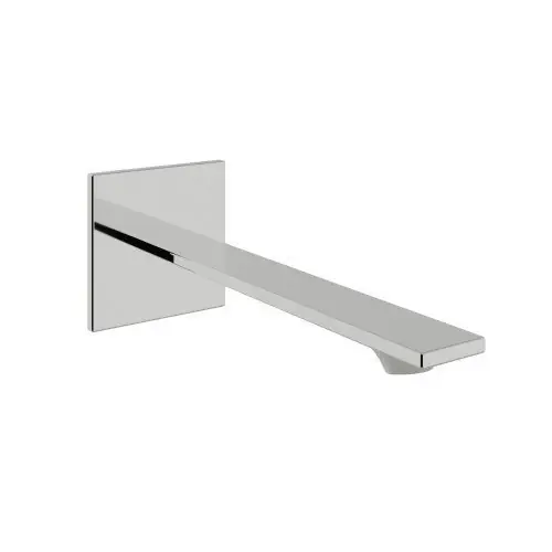 Miglior Prezzo Treemme Q30 Bocca lavabo a muro 185 mm in ottone cromo