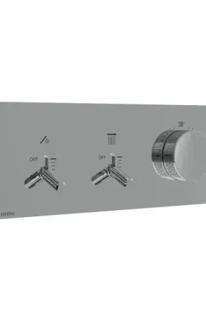 Must-Have Treemme Watt RWIT2B89CC01 miscelatore doccia monocomando 2 uscite senza parte incasso cromo