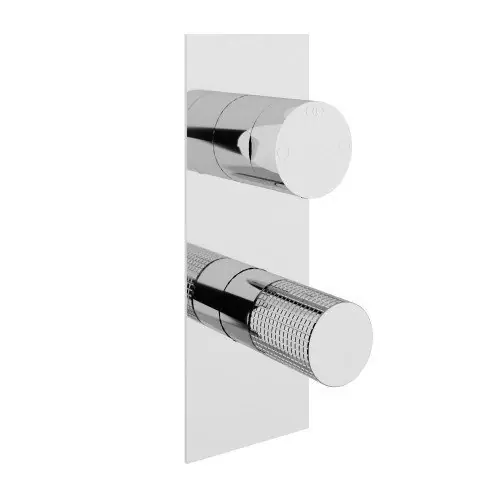 Solo Oggi Treemme T30 RWIT5BA2CCZ4 miscelatore monocomando zigrinato con deviatore 2 uscite senza parte incasso cromo
