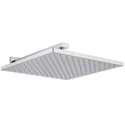 Miglior Prezzo Treemme Q30 soffione 30x30 a parete anticalcare cromo
