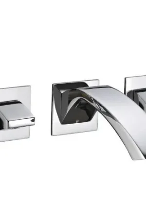 Novità Treemme Arche gruppo lavabo a muro 193 mm senza parte incasso cromo RWIT0752CC15