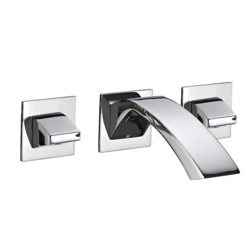 Novità Treemme Arche gruppo lavabo a muro 193 mm senza parte incasso cromo RWIT0752CC15
