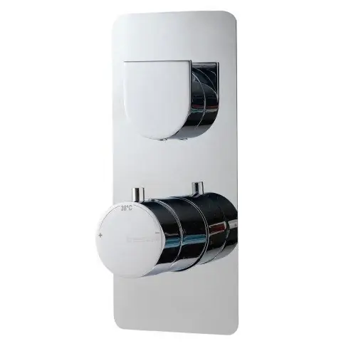 Compra Oggi Stesso Treemme Hask RWIT8A46CC05 miscelatore termostatico incasso con deviatore 2 uscite senza parte incasso cromo