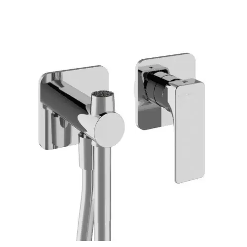 Treemme Hask idroscopino bidet wc con miscelatore senza parte incasso cromo Popolare