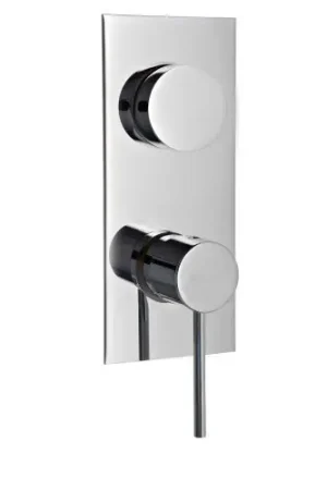 Esclusivo Treemme Up+ Miscelatore doccia monocomando con deviatore 3 uscite senza parte incasso cromo