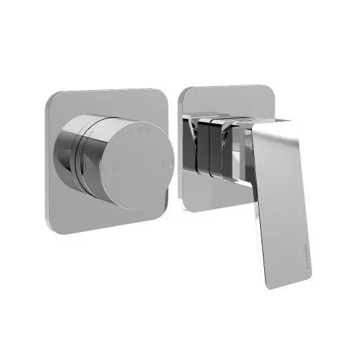 Ultime Pezzi Treemme Pa36 RWIT8BF2CC01 Miscelatore doccia monocomando con deviatore 2 uscite senza parte incasso cromo
