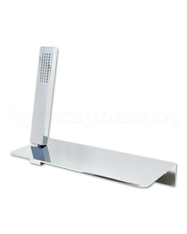 Offerta Speciale Set Doccetta Smart con Ripiano Portasapone e flessibile cromo