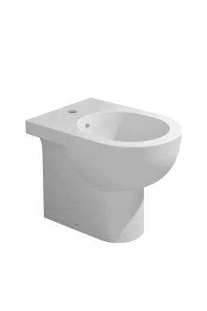 Flaminia QUICK QK217 bidet filo parete monoforo a pavimento in ceramica bianco Bestseller