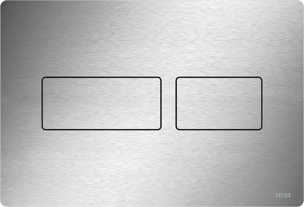 Miglior Prezzo Tece TECEsolid 9240430 placca di comando WC sistema a doppio scarico in acciaio inox spazzolato